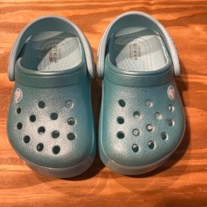Infant size 4 crocs